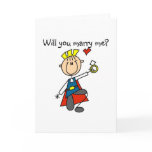 Prince Charming Will You Marry Me Card