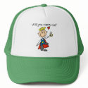 Prince Charming Will You Marry Me Hat