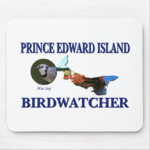 Prince Edward Island Birdwatcher Mouse Mat