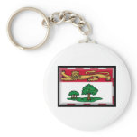 Prince Edward Island Flag keychains