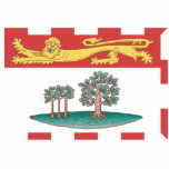 Prince Edward Island flag photo sculptures
