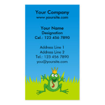 Prince Frog Business Card