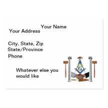 Prince Hall Brothers Business Card Template