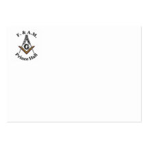 Prince Hall Business Card