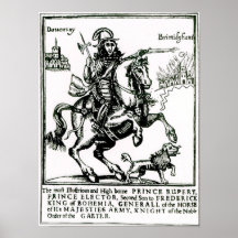 Prince Rupert on Horseback Print