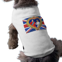 Prince William and Catherine Royal Wedding Doggie Tshirt