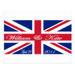 Prince William and Kate Post Card