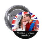 Prince William & Catherine Royal Wedding Button