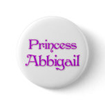 Princess Abbigail buttons