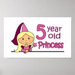 Princess Age 5 Posters