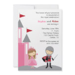 Princess and Knight Invitations