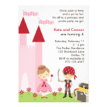 Princess and Pirate Invitation