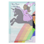 Princess and Unicorn Stationery