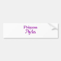 Princess Ayla Bumper Stickers