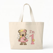 Princess Bear 1st Birthday Bags