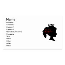 Princess Big Sister Best Friend business cards