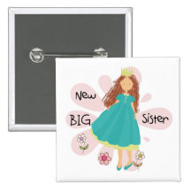Princess Big Sister Brown Hair Pins