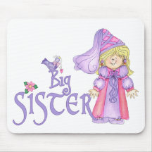 Princess Big Sister Mousemats