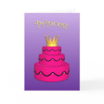 Princess Birthday Card