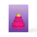 Princess Birthday Card