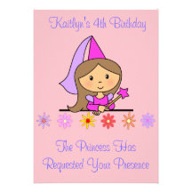 Princess Birthday Invitation