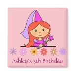 Princess Birthday Magnet