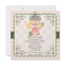 Princess Birthday Photo Invitations Blonde
