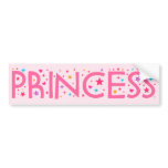 Princess bumper sticker bumper stickers