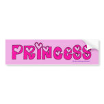 Princess bumper stickers