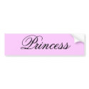 Princess bumper stickers