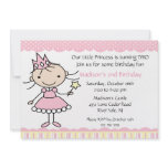 Princess Dance Birthday Invitation