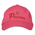 Princess Embroidered Hat embroidered hats