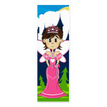Princess & Enchanted Castle Bookmark business cards