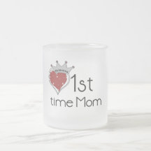 Princess Heart 1st Time Mum Tshirts and Gifts Mugs