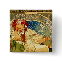 Princess Hyacinth by Mucha Pins
