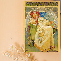 Princess Hyacinth by Mucha Card