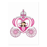 Princess in Royal Carriage Bookmark business cards