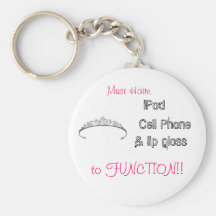 Princess keychain