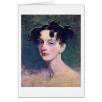 Princess Lieven(Portrait) By Sir Thomas Lawrence Card