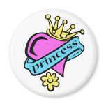 Princess Fridge Magnet