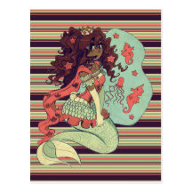 Princess Mermaid Postcards