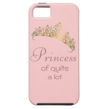 Princess of Quite A Lot iPhone Case iPhone 5 Cover