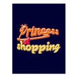 princess of shopping post card