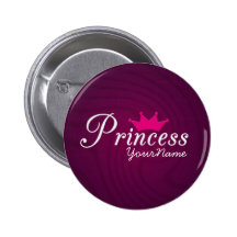 Princess Party Button