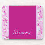 Princess! Pink Mousepad Fantasy