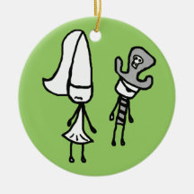 Princess & Pirate Doodle Collectable Ornaments