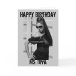 Princess Portraits "Ms. Diva" Happy Birthday Card