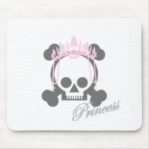 Princess Skull Mouse Mat