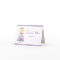Princess Thank You Card
