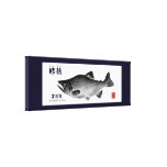 Princess trout! Shikotsu lake! 100 year retention  Stretched Canvas Print